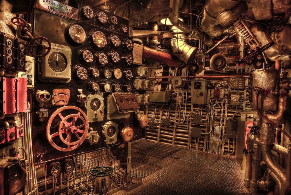 battleship, engine room, historic-389274.jpg